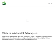 Tablet Screenshot of mkcatering.cz